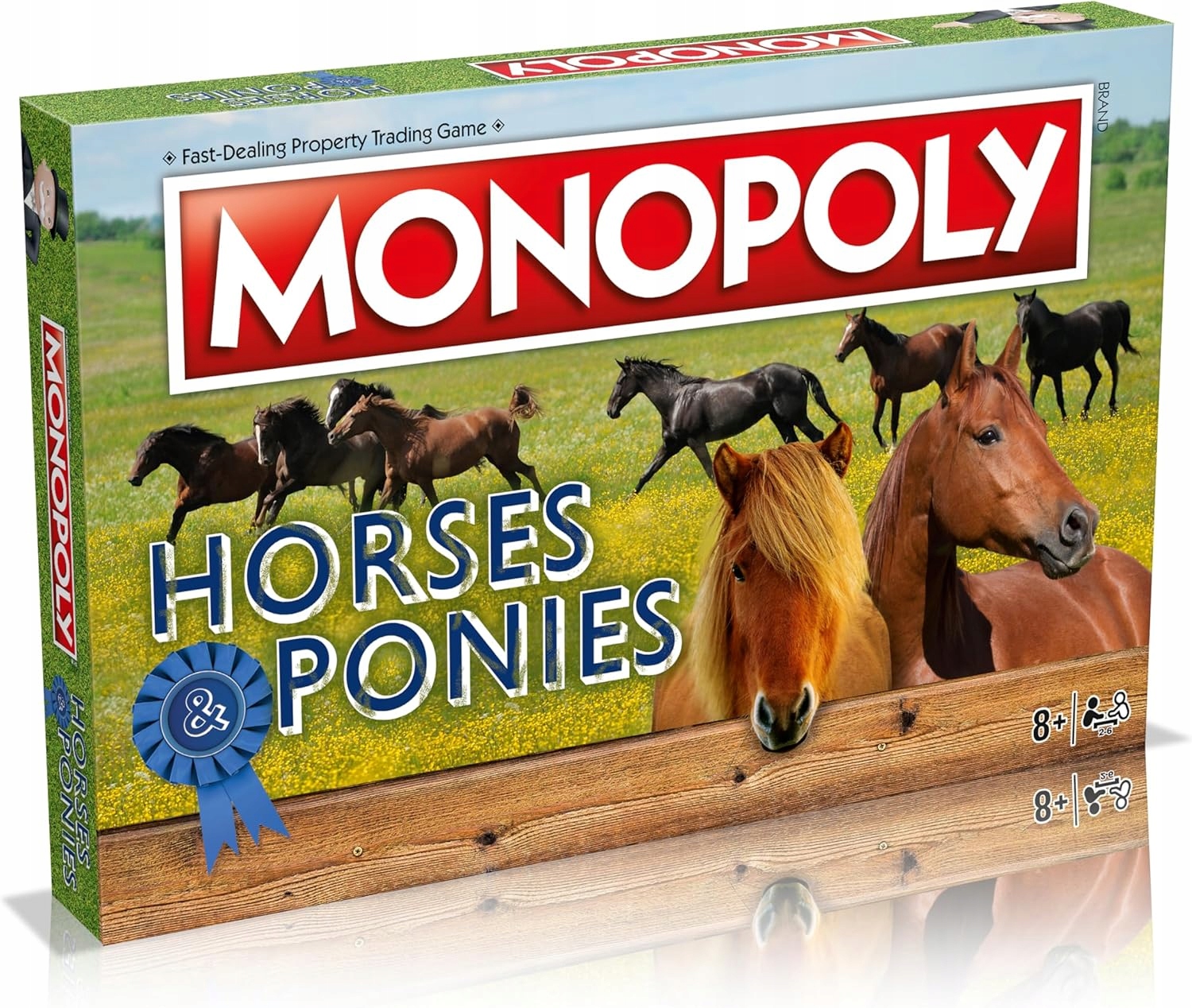 Winning Moves Horses and Ponies Monopoly Board Game, Pick your bespoke eque