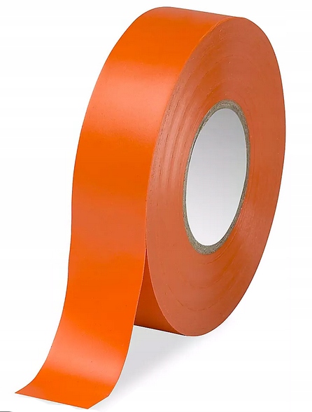 

Taśma Izolacyna Pomarańczowa Premium 19MM/20M