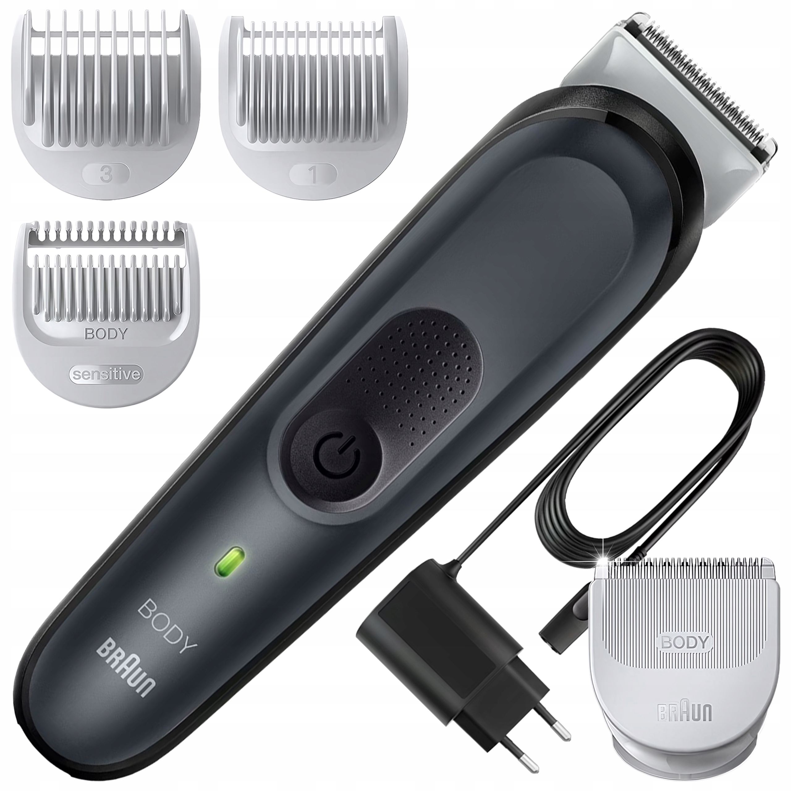 Trymer Maszynka Do Strzyzenia Golenia Miejsc Intymnych Ciała Braun Body BG3