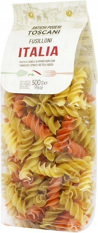 Levně 3x Těstoviny barevné fusiloni 500 g Antichi Poderi Toscani