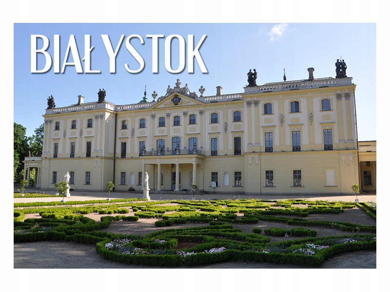 

Białystok - Pałac Branickich - Magnes na lodówkę