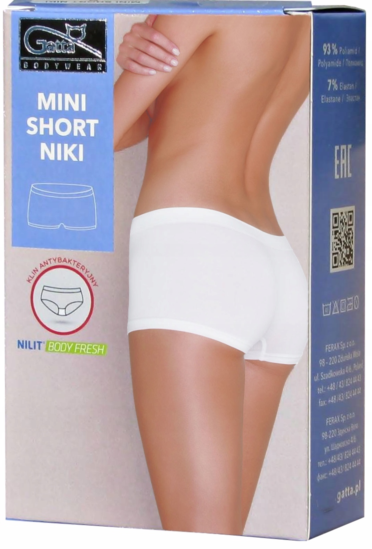 

Gatta Short Damskie Bezszwowe Szorty Niki r.S