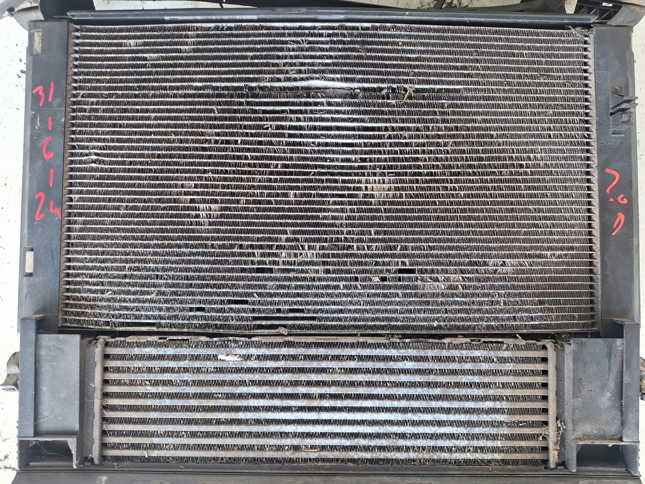 BMW 3 F30 F31 12-16 support panel for radiators 2.0 DIESEL