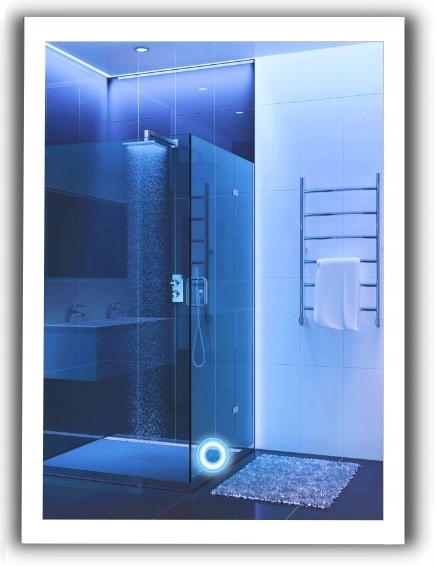 

Lustro Led 50x80 Włącznik Podświetlane Łazienkowe