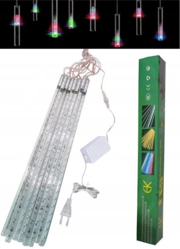 

Sople padający śnieg meteor Led Dwustrony multi 30