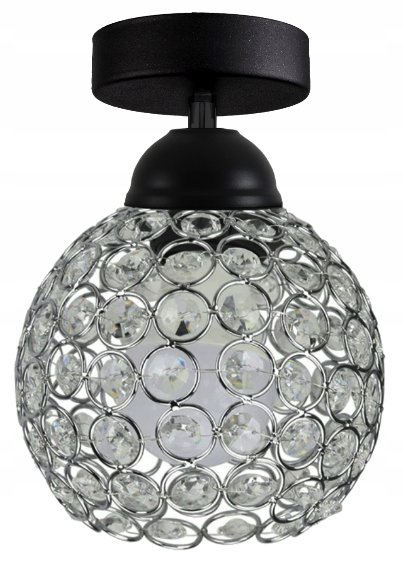 

Lampa Kryształowa Wisząca Żyrandol Plafon Led
