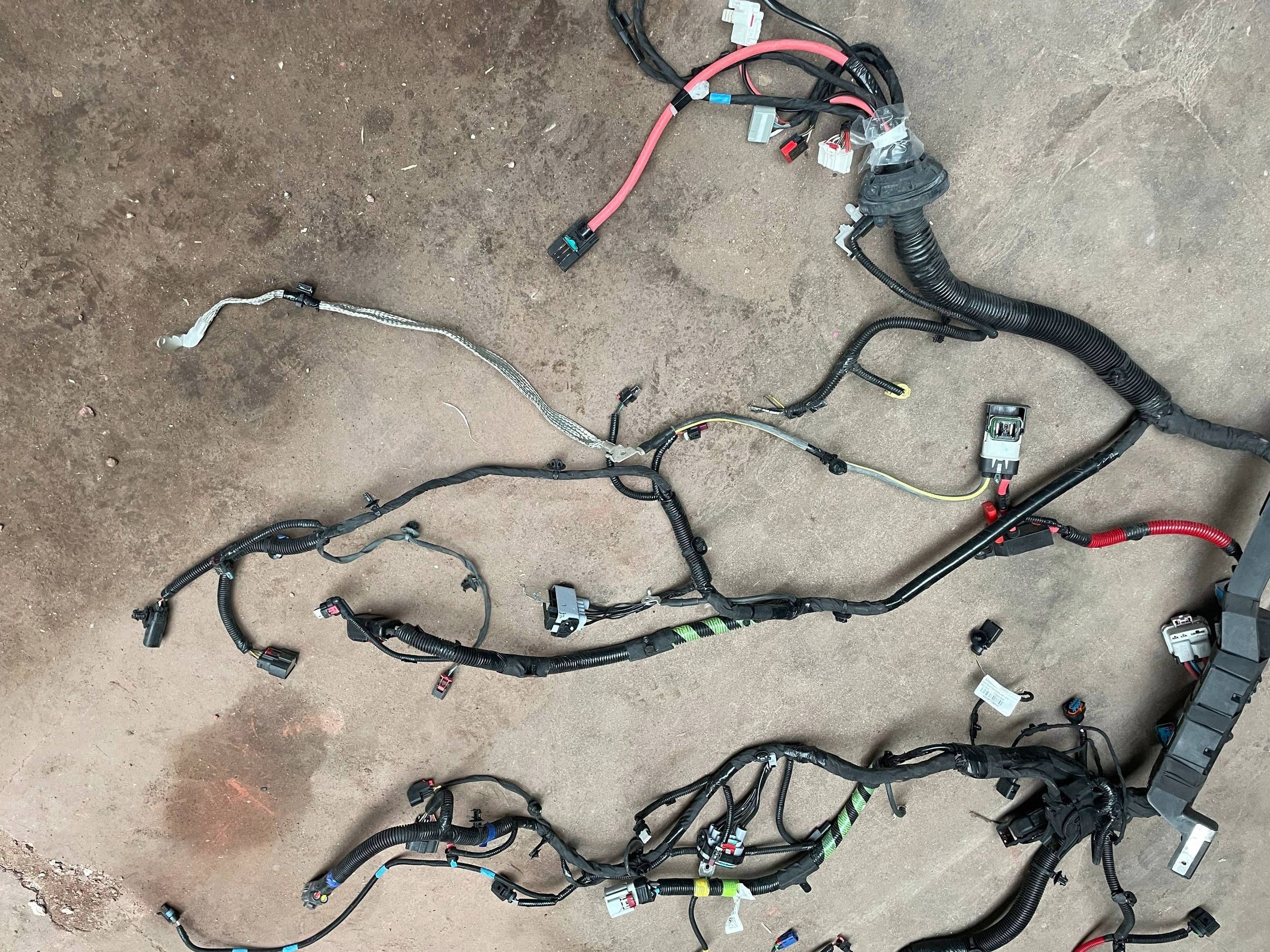 bundle electrical of a bumper front original VOLKSWAGEN PASSAT B8 3G0971095AF