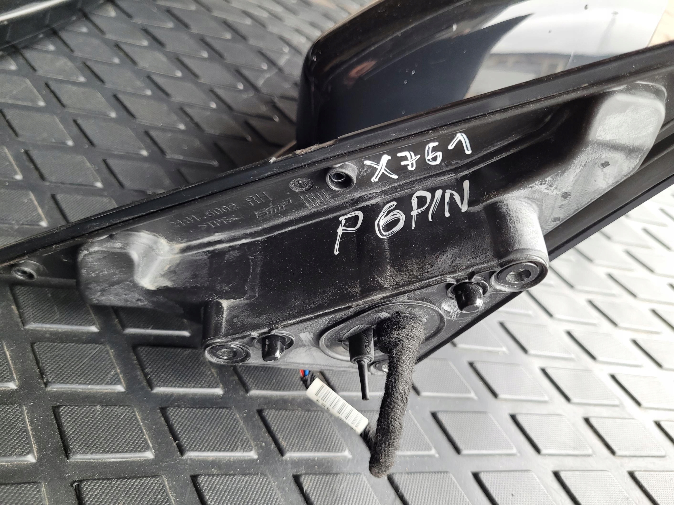 mirror left 8PIN right 6PIN JAGUAR F-PACE X761 PAB