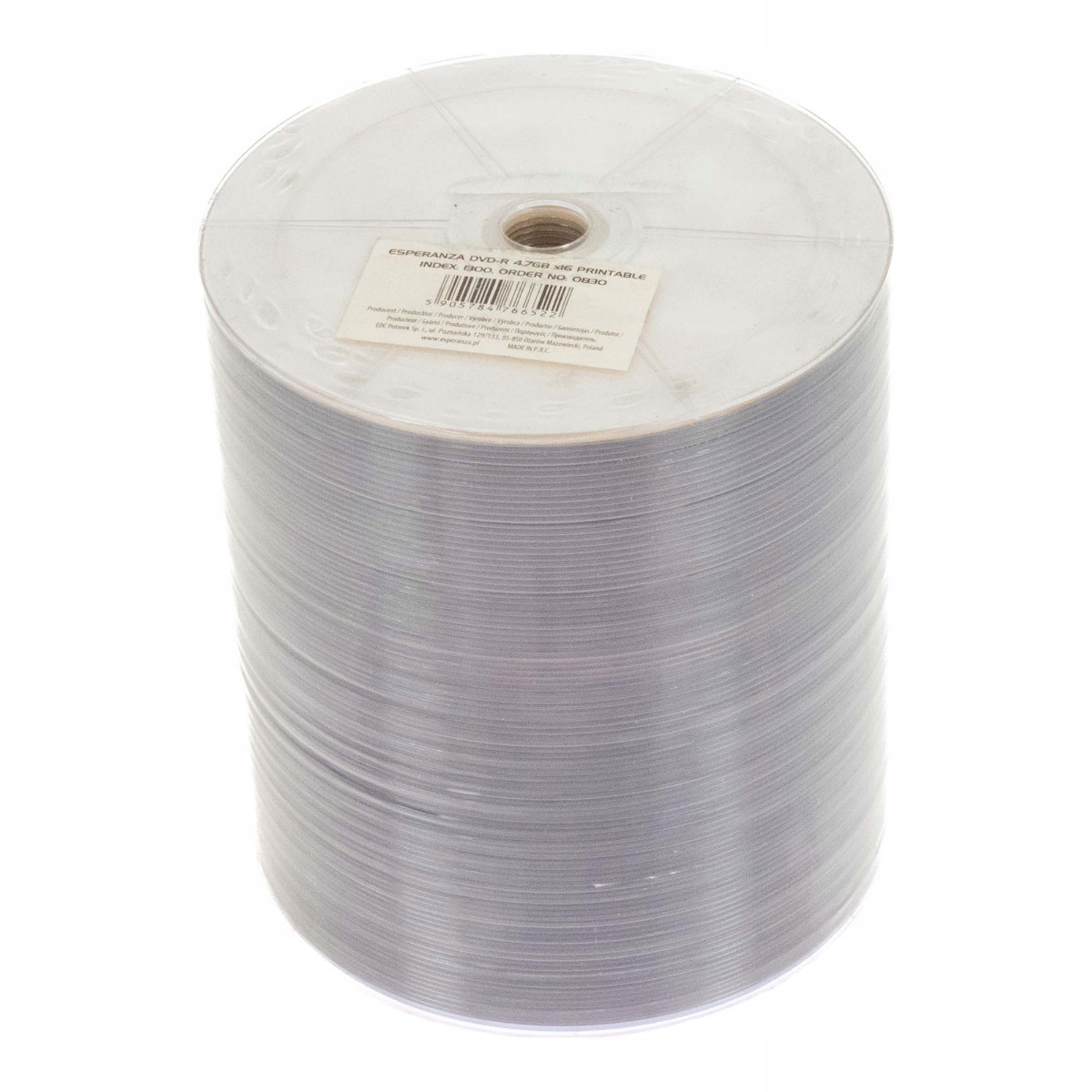 Esperanza Dvd-r 4,7 Gb x16 Potisknutelné