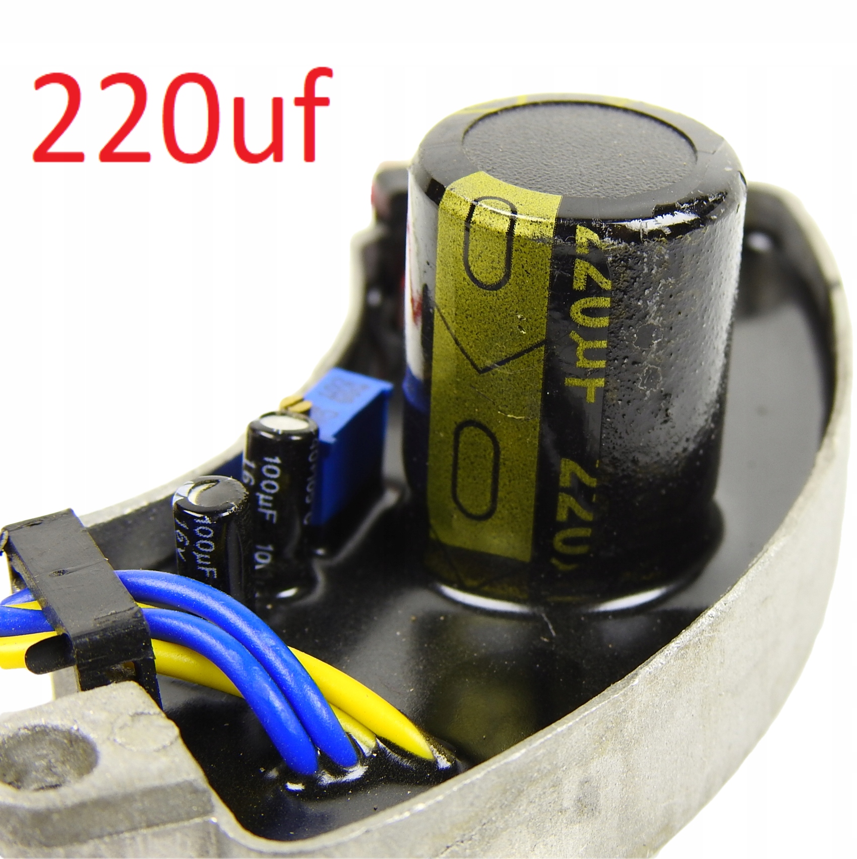 MODUŁ AVR REGULATOR NAPIĘCIA AGREGATU 250V 220uF STABILIZATOR OHV 2KW 168F Kod producenta REGULATOR NAPIĘCIA AVR STABILIZATOR LONCIN OH