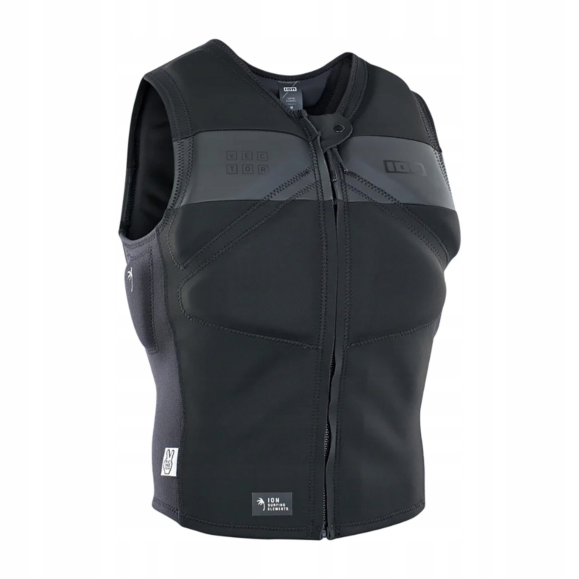 Kamizelka ochronna męska Ion Vector Amp Front Zip black S