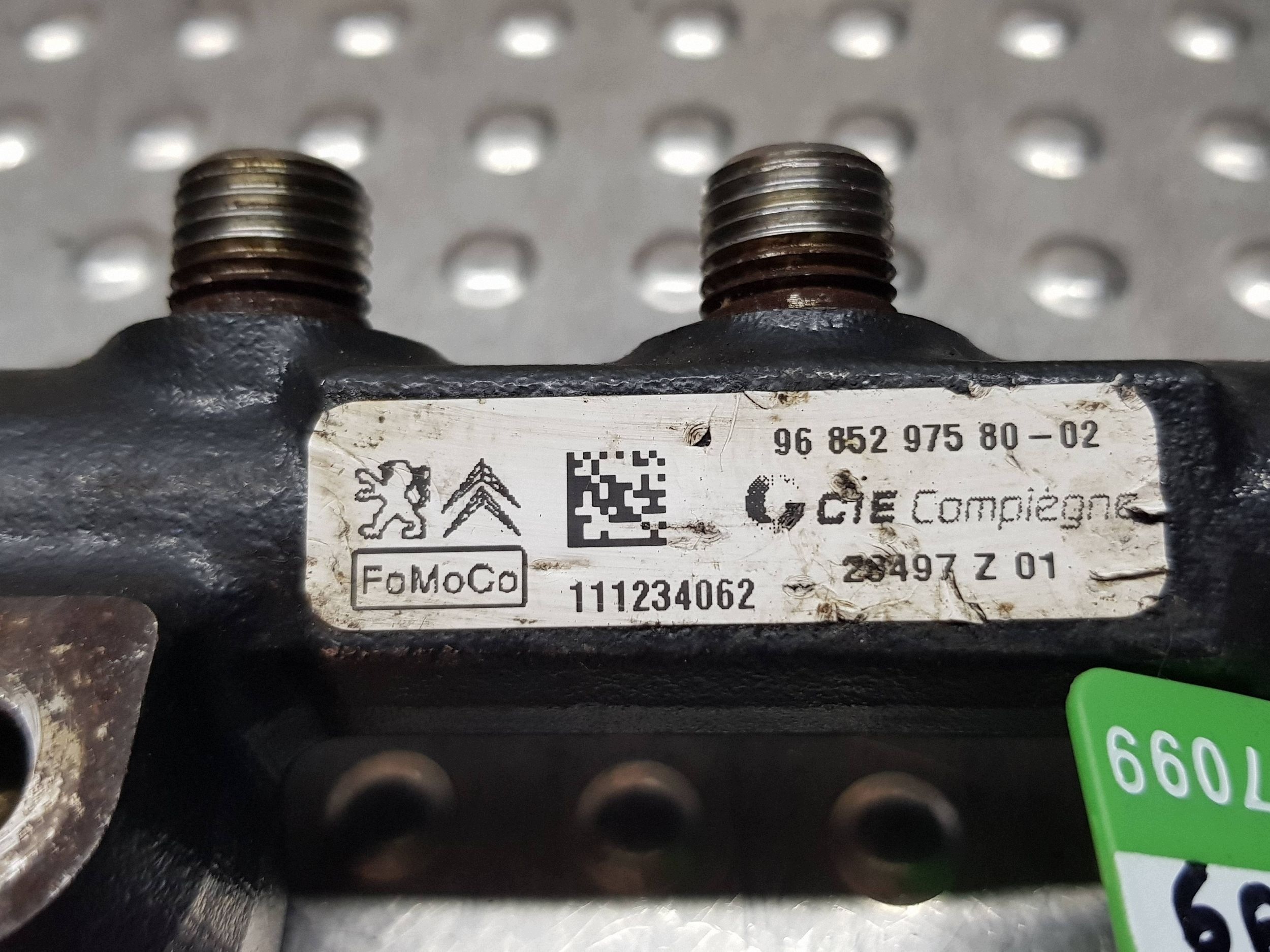 injection ramp sensor 9685297580 FORD C-MAX MK2 FOCUS MK3 1.6 TDCI