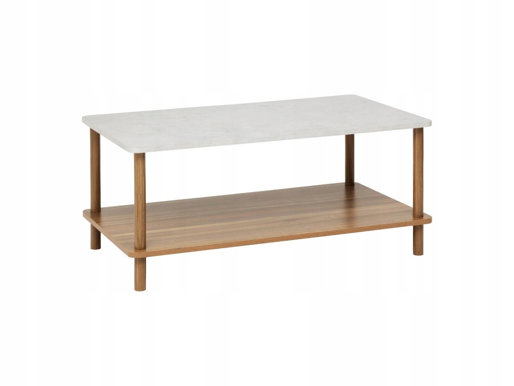 Konferenční stolek s policí Come, 90 x 50 cm