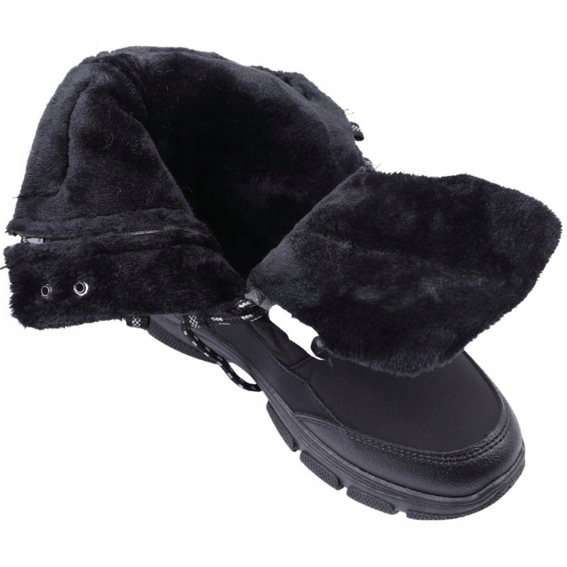 Śniegowce BOTKI DAMSKIE OCIEPLANE SOFTSHELL SUWAKI Marka inna