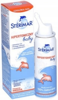 

Sterimar Baby Cu Hipertoniczny spray do nosa 50 ml