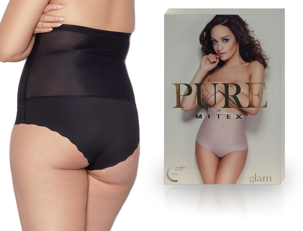 

figi Mitex Pure Glam czarne , bawełna , XL