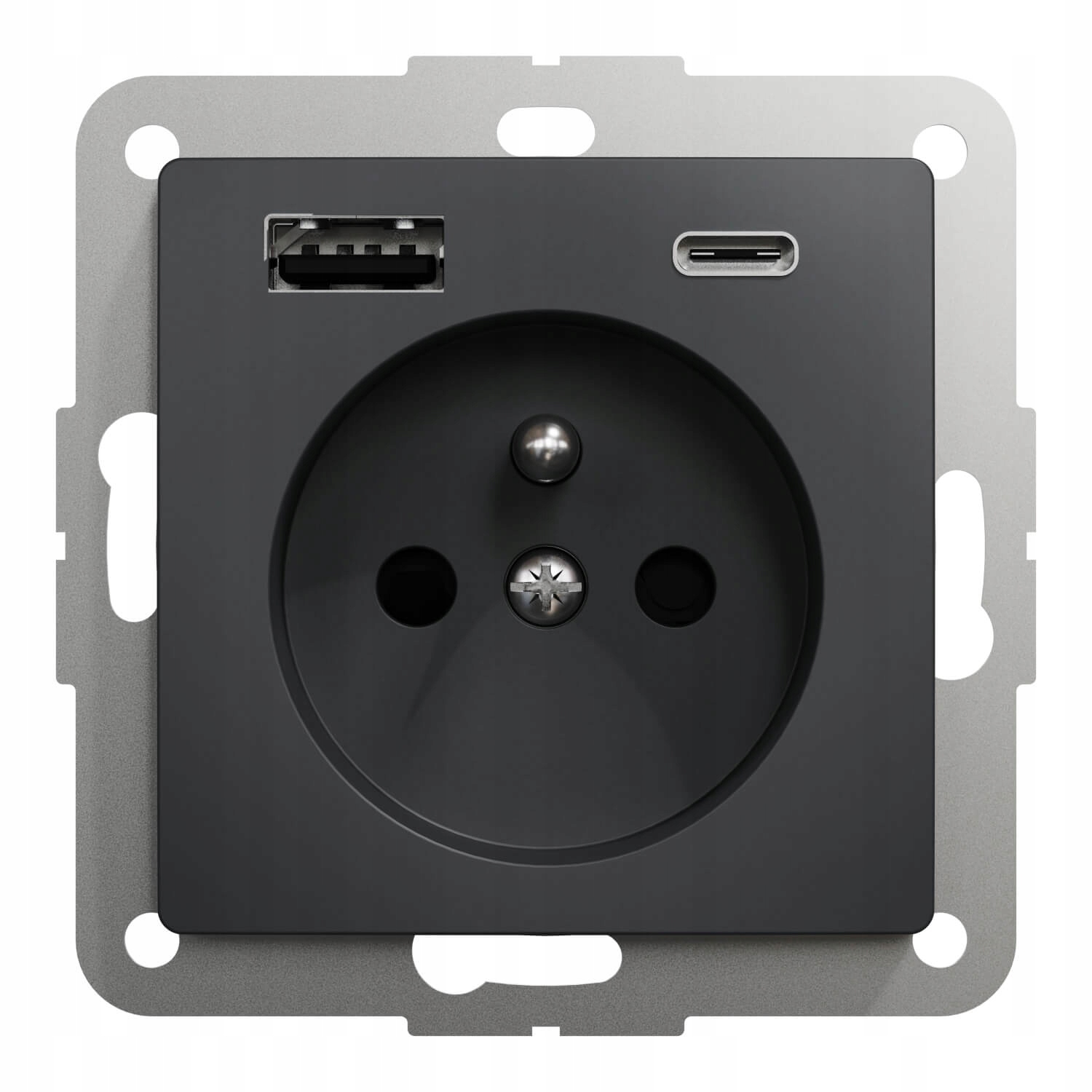 Sedna Design & Elements Gniazdo pojedyncze Usb A+c 3A