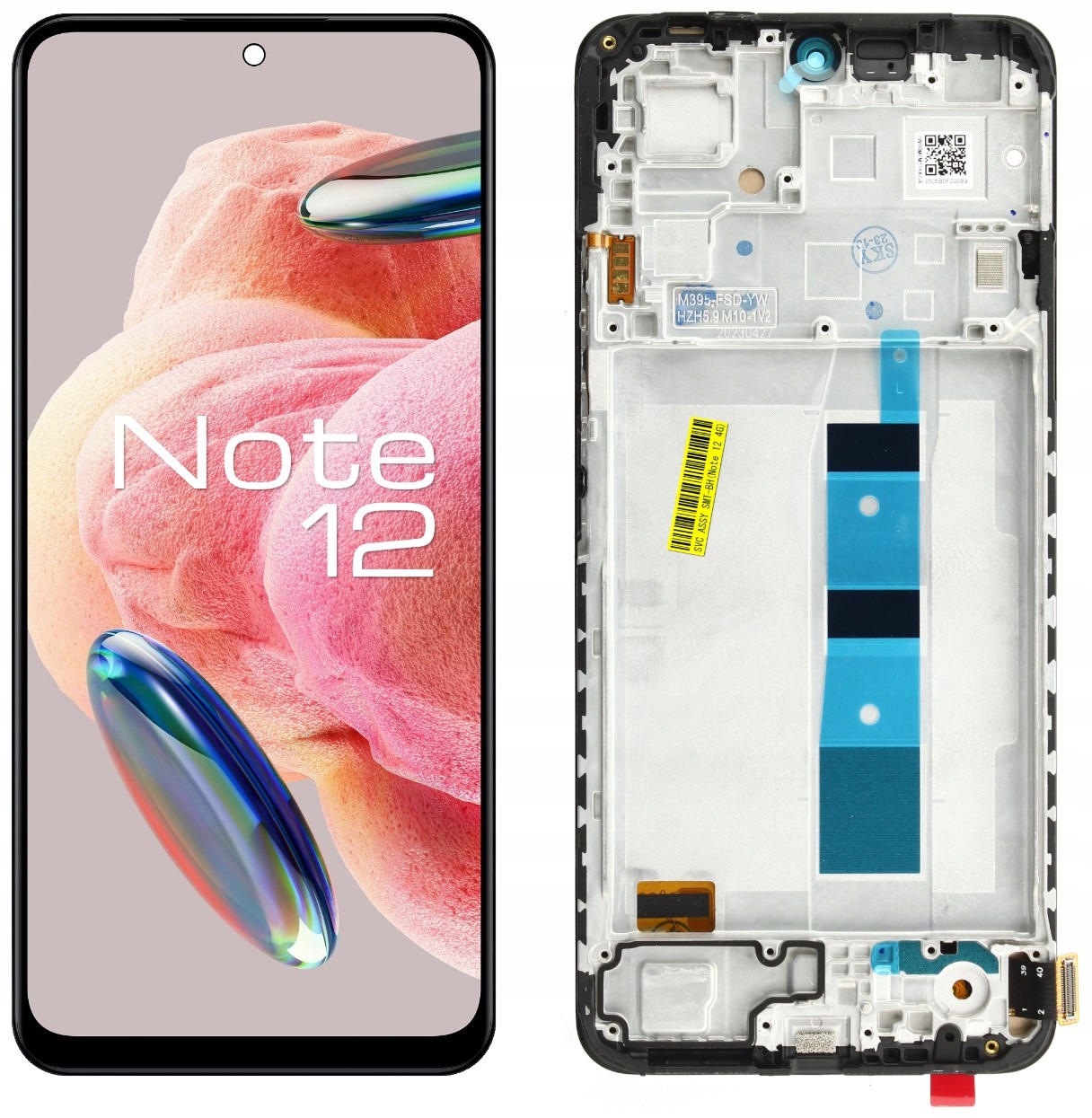 WYŚWIETLACZ EKRAN RAMKA INCELL do Xiaomi Redmi Note 12 4G