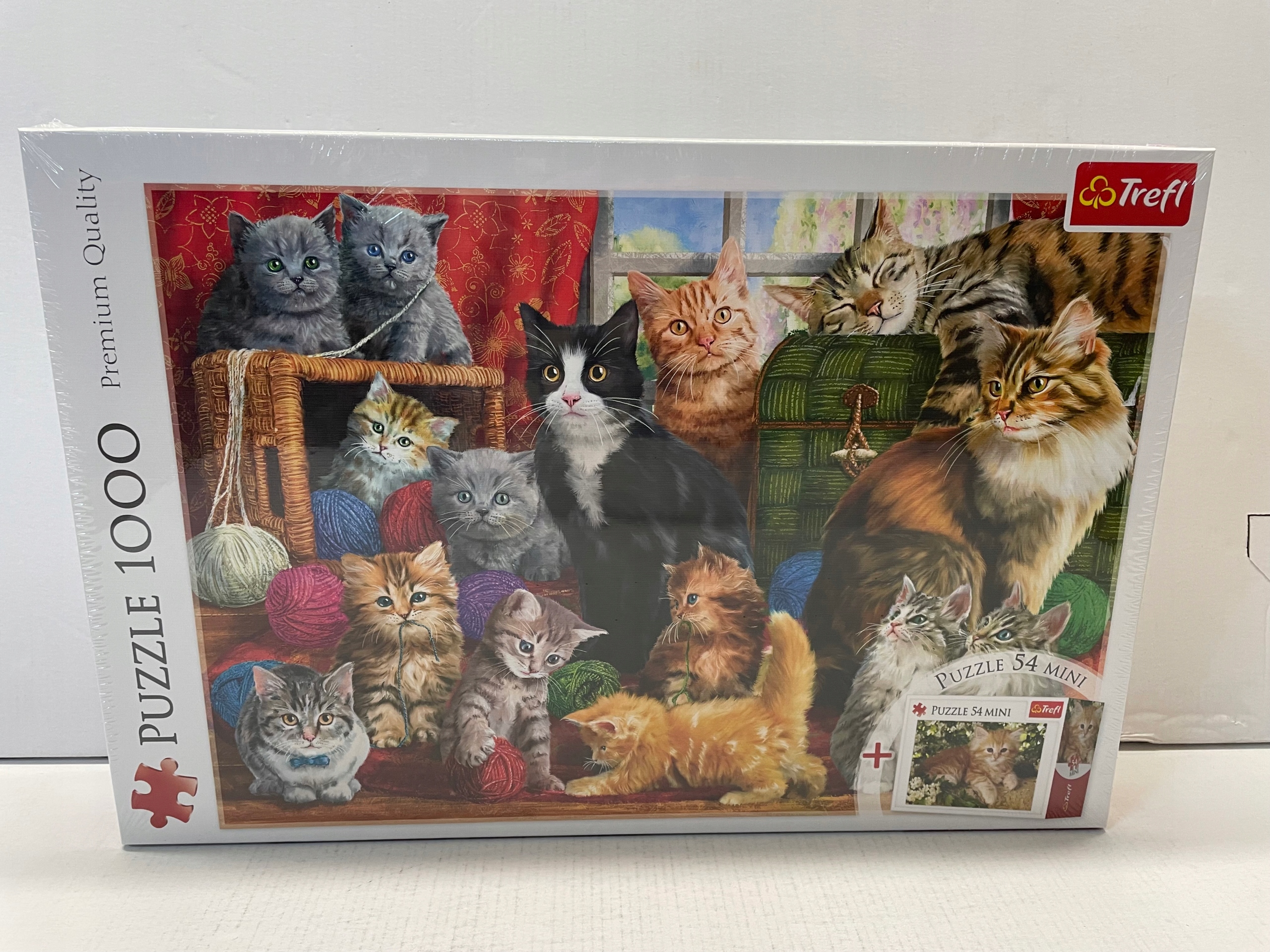 

Trefl Puzzle Kocie spotkanie 54 mini 93001