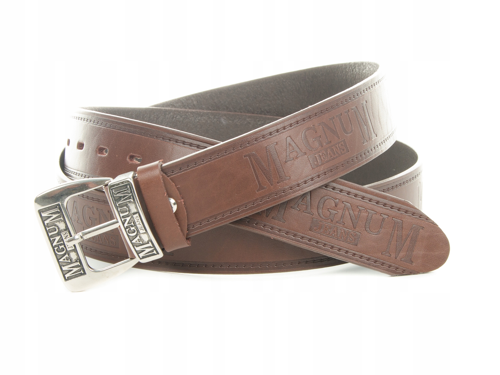 

XXXL 145 cm - Magnum Męski Pasek Skóra - GW.2 Lata