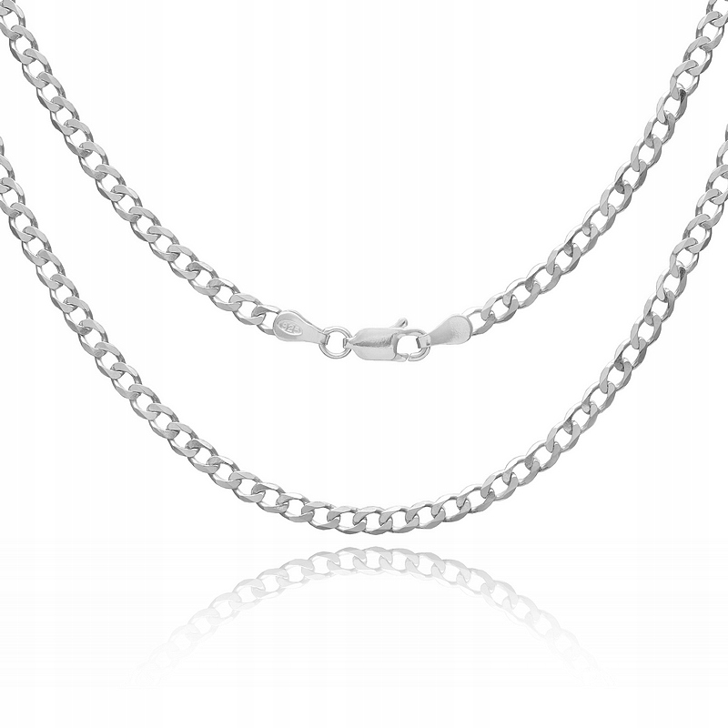 PANCERKA SREBRNY ŁAŃCUSZEK 70 CM DAMSKI MĘSKI 925