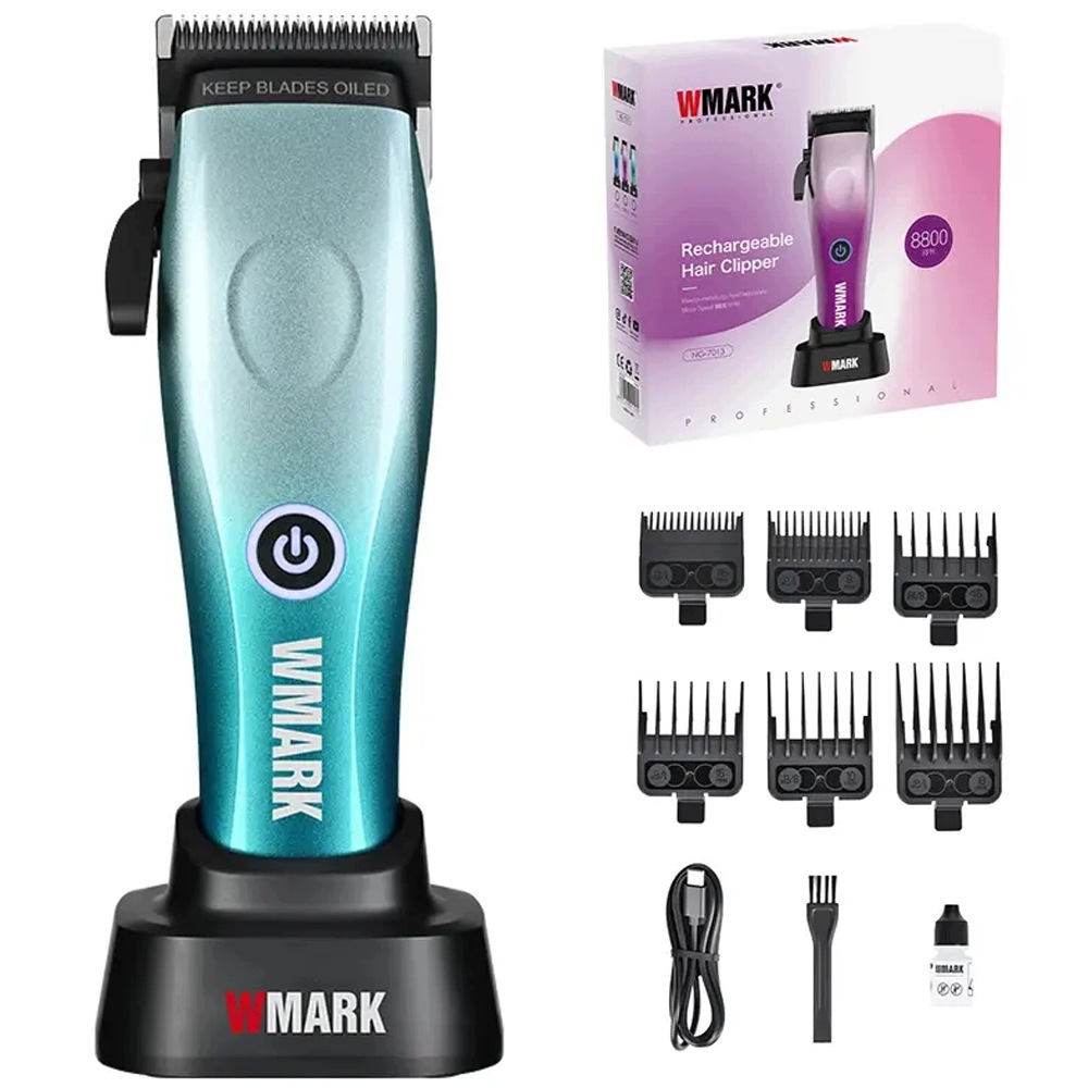 Wmark NG-7013G Barber Profesjonalna Maszynka do włosów i brody 8800 Rpm