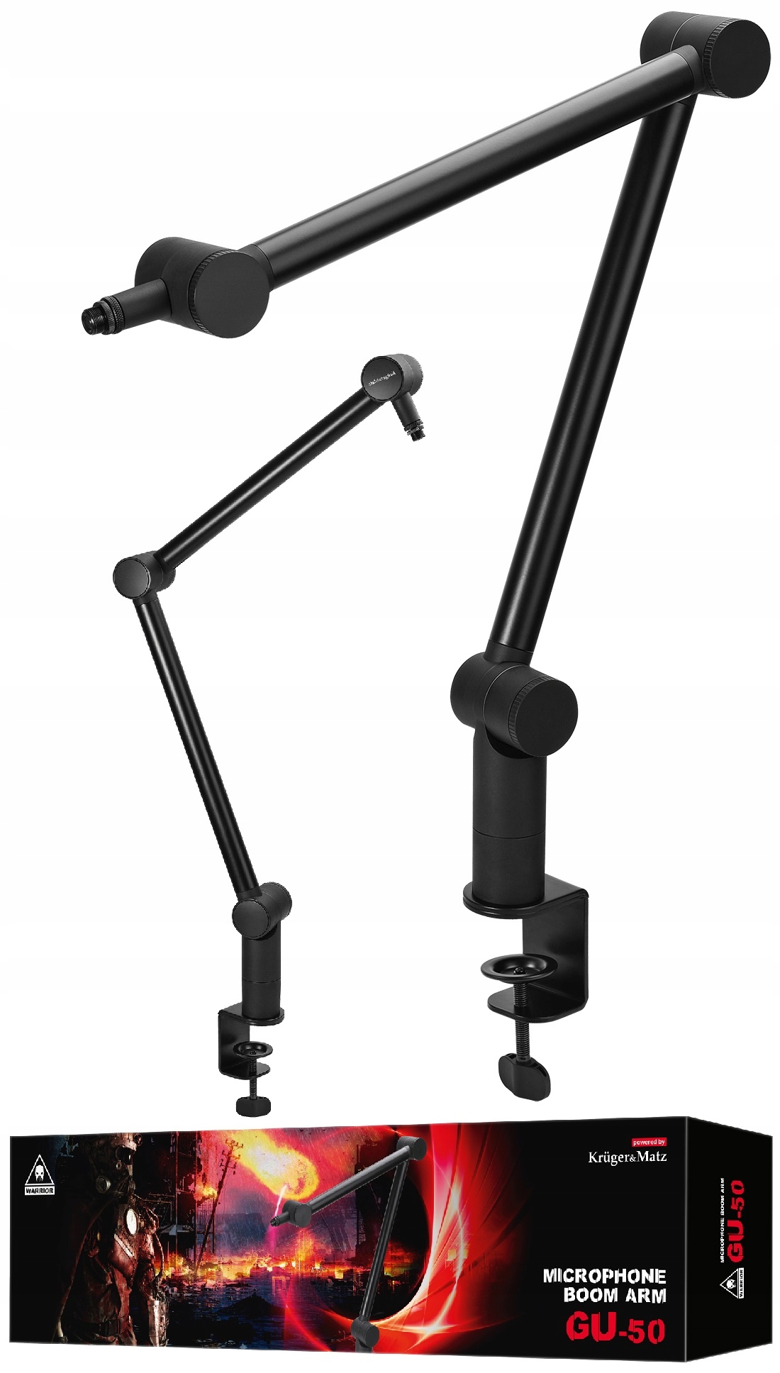 UCHWYT WYSIĘGNIK STATYW RAMIĘ DO MIKROFONU BIURKOWY STOŁOWY GU-50