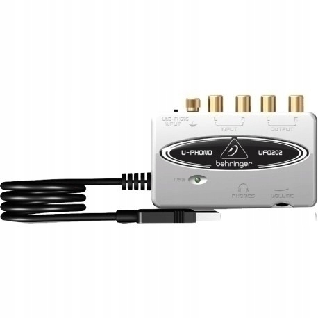 Audio interface Behringer UFO-202 srebrny