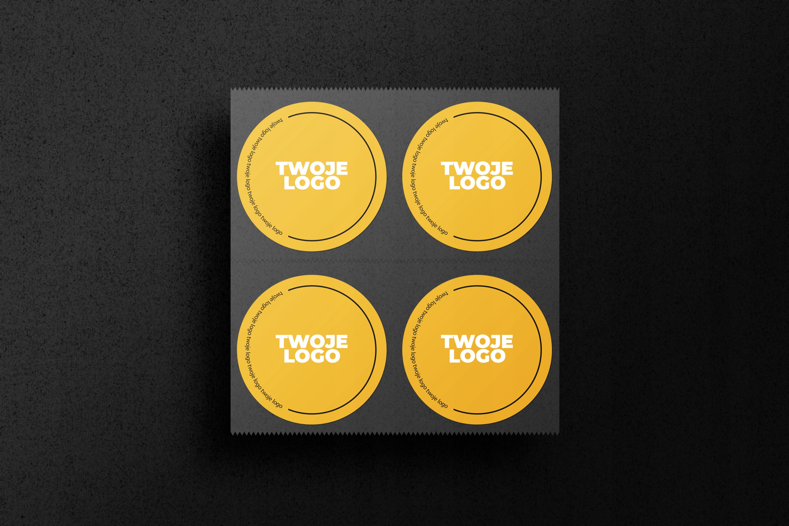 

Wodoodporne naklejki z Twoim logo