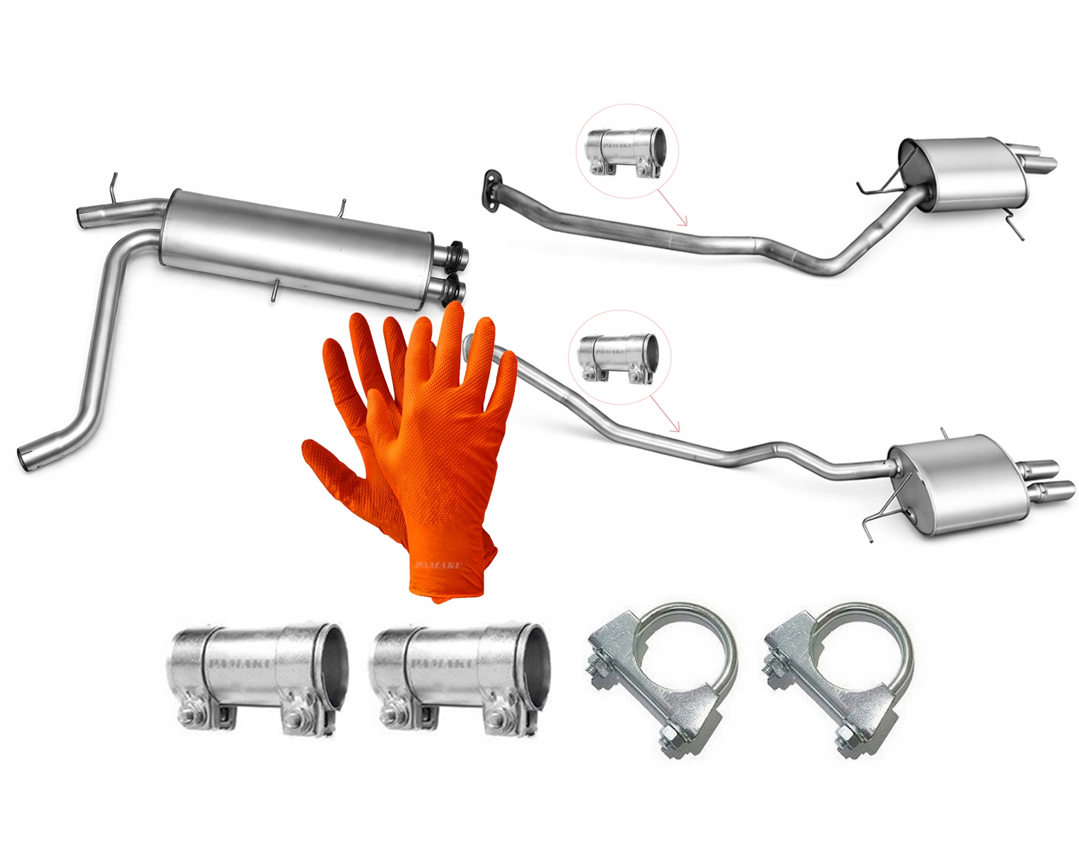 Bmw X5 E53 4.4i V8 213kW (03/2000-08/2003) Tlumič Koncový L+p