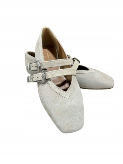 Baleríny By O La La velikost 38, kožené