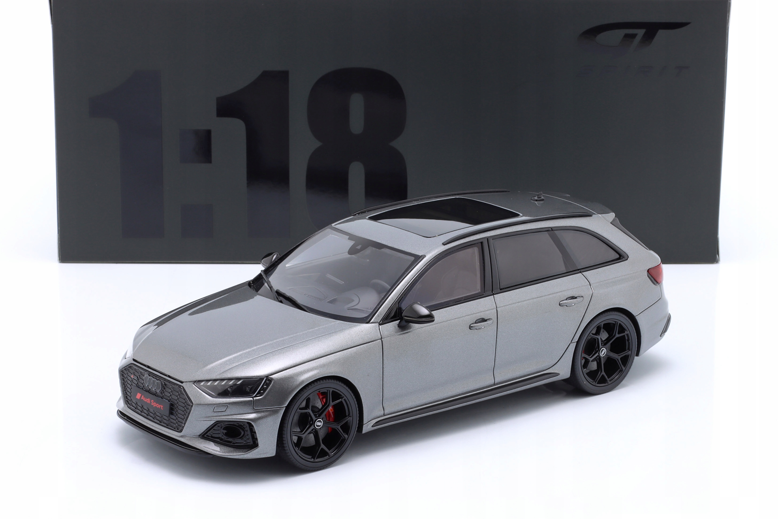 Gt Spirit Audi Rs 4 Avant Competition 2020 Daytona Grey LE1/999 1:18