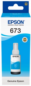 

Tusz org. Epson T6732 Cy L800 L805 L810 L850 L1800