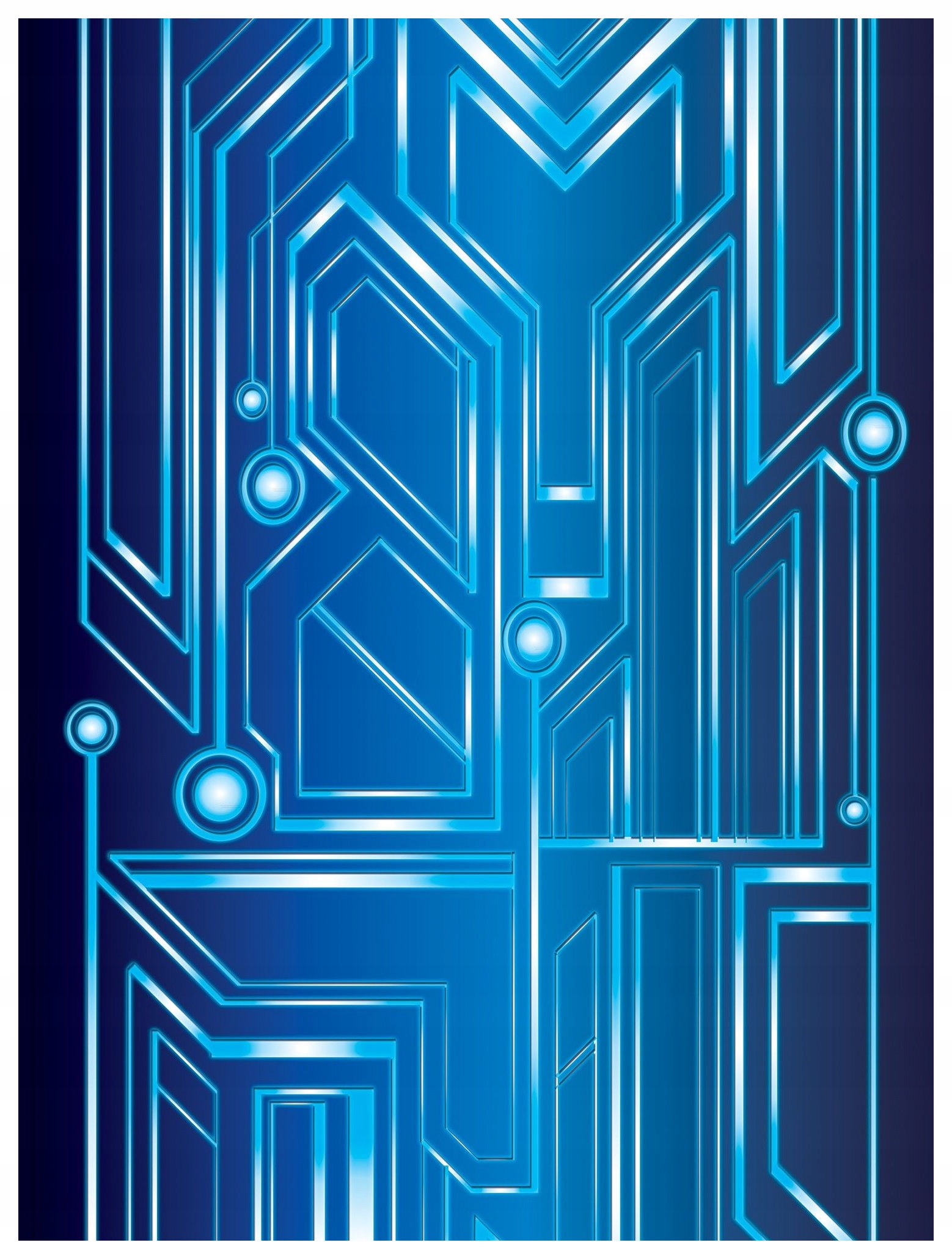 Fototapeta flizelina Geometrie světla Abstraktní linie 206x275 loft lepidlo