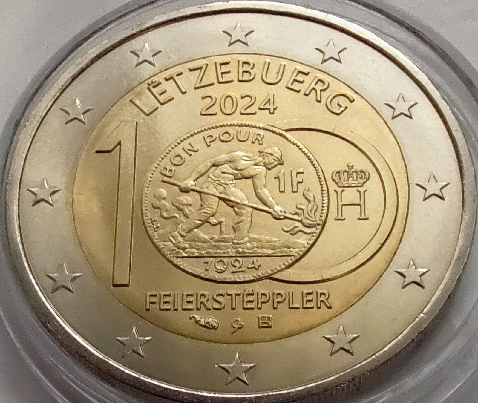 5159 - Luksemburg 2 euro, 2024
