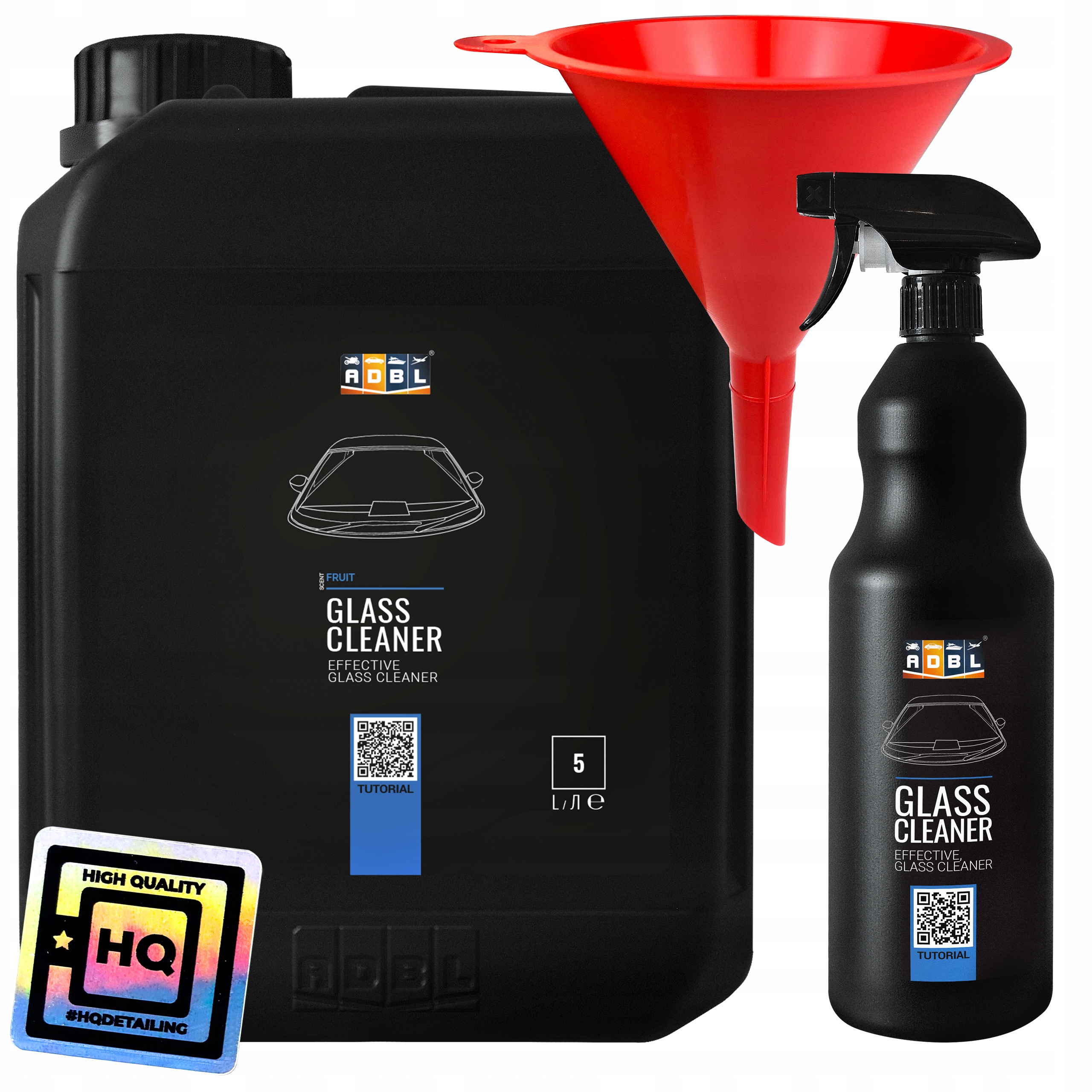 ADBL GLASS CLEANER Plyn do Mycia Szyb 5L 500ML