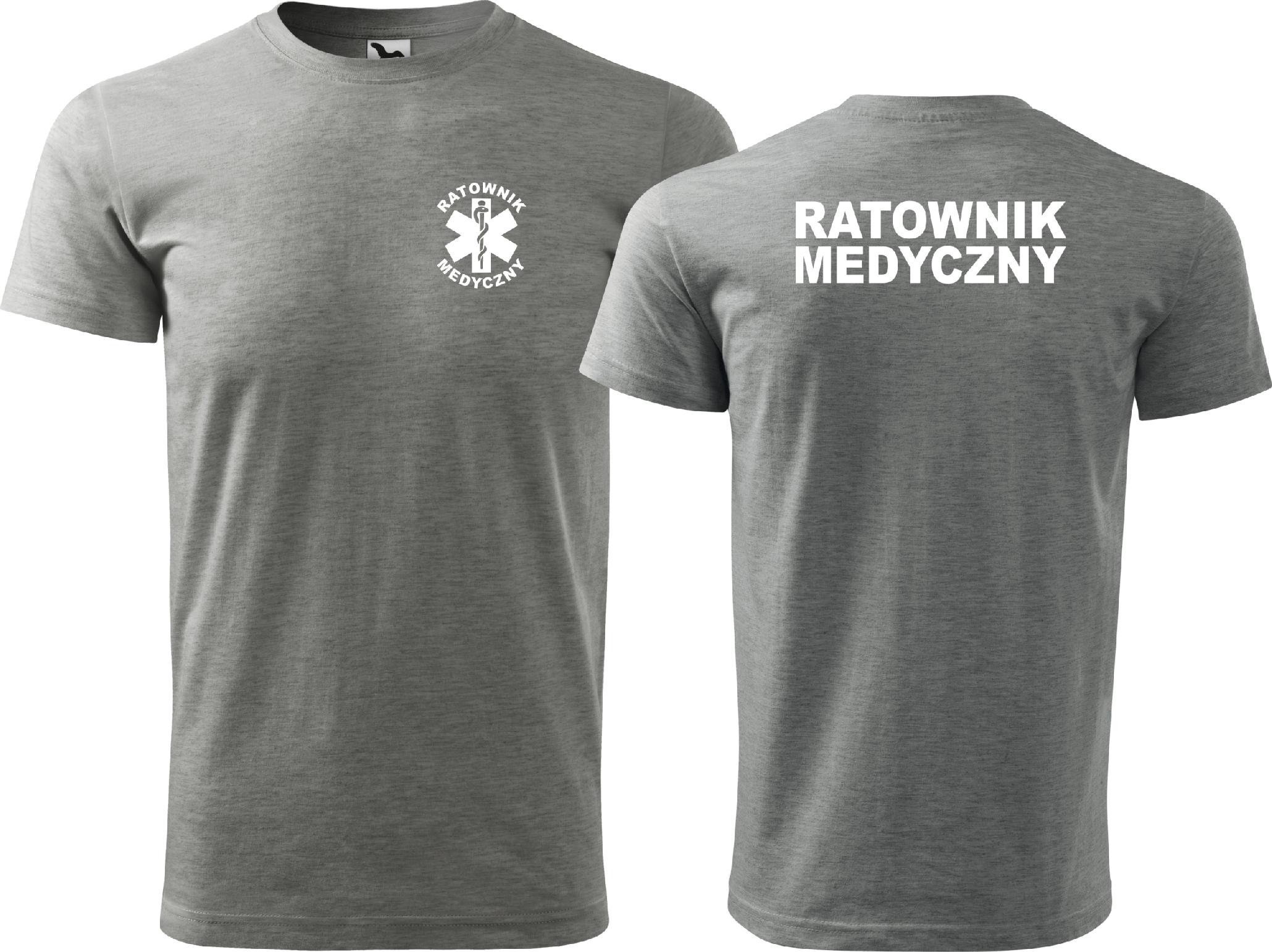 

Męska koszulka nadruk t-shirt Ratownik Medyczny