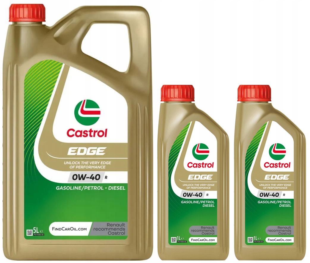 Motorový Olej Castrol Edge 0W40 RRN17RSA 7L