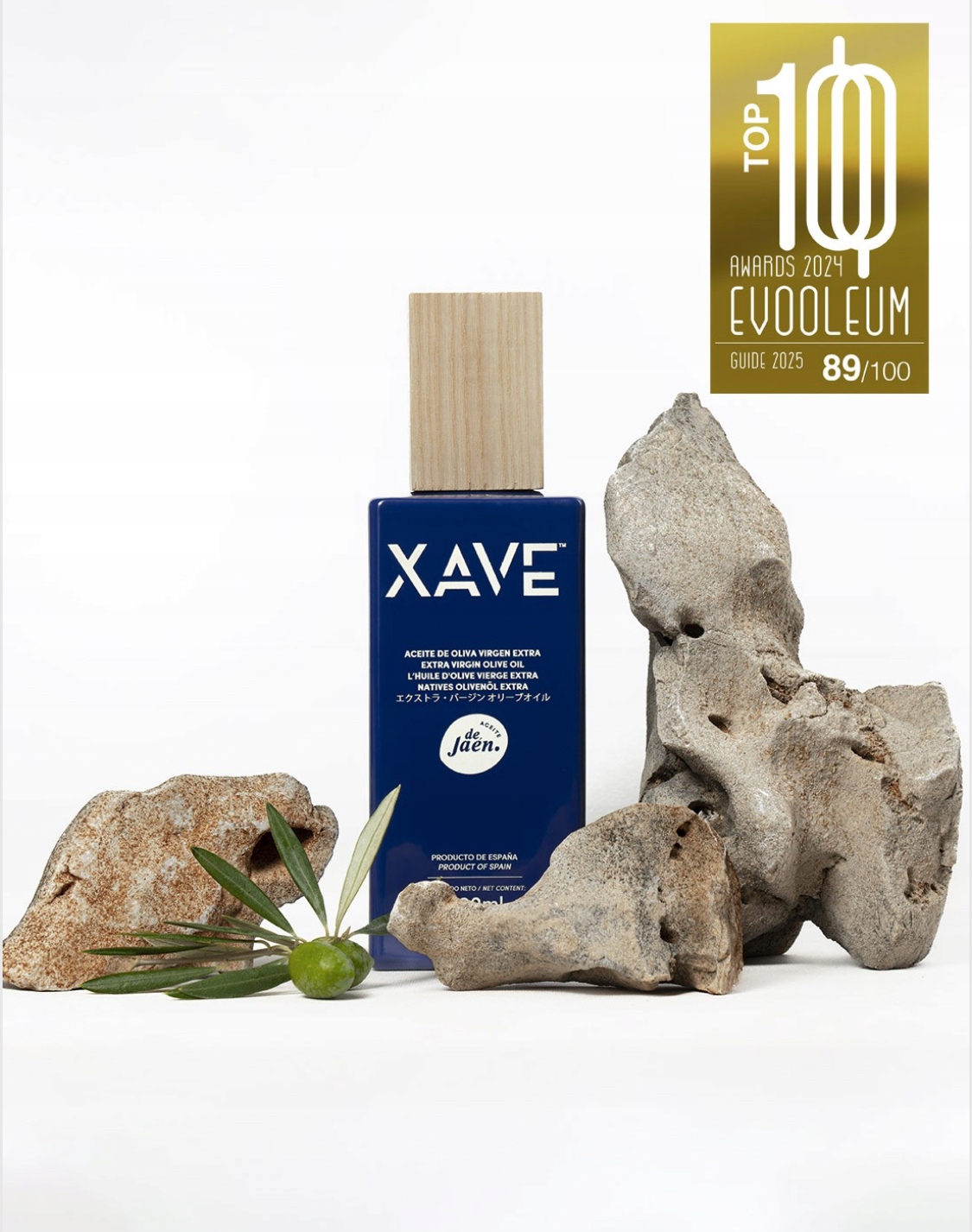 Levně Extra panenský olivový olej Xave 0,2% 500 ml Španělsko, certifikát kvality.