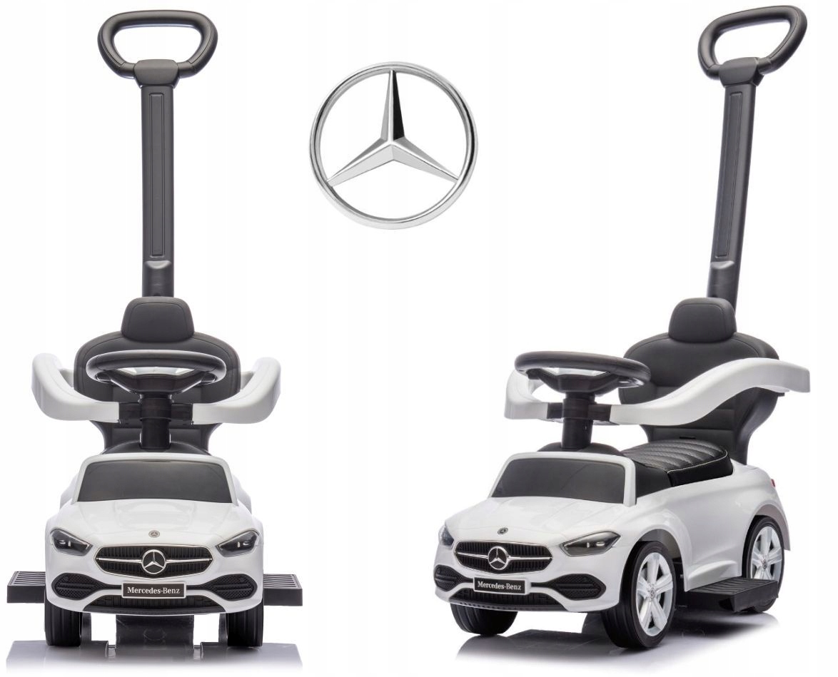 Jeździk Milly Mally Pojazd Mercedes C-class Deluxe Siedzisko Ekoskóra