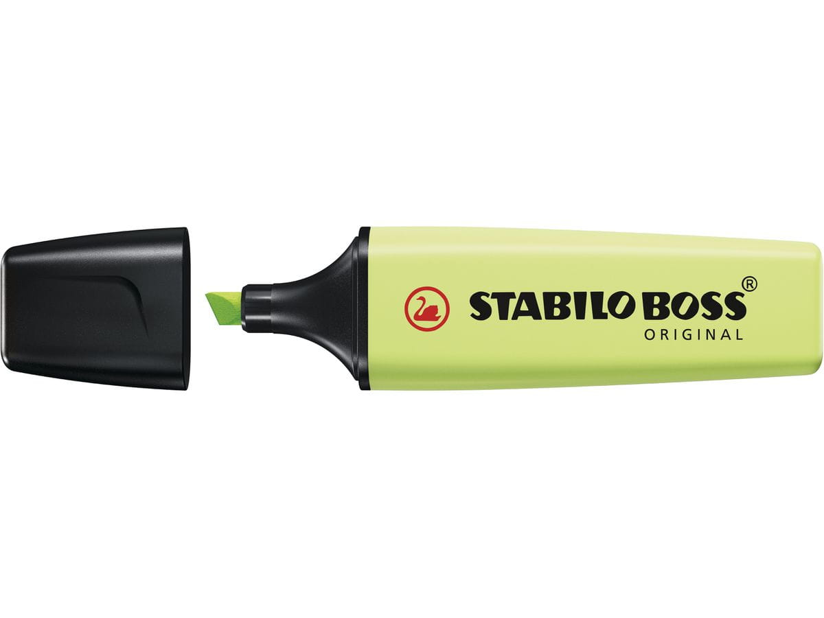 

Zakreślacz pastelowy Stabilo Boos limonka 70/133