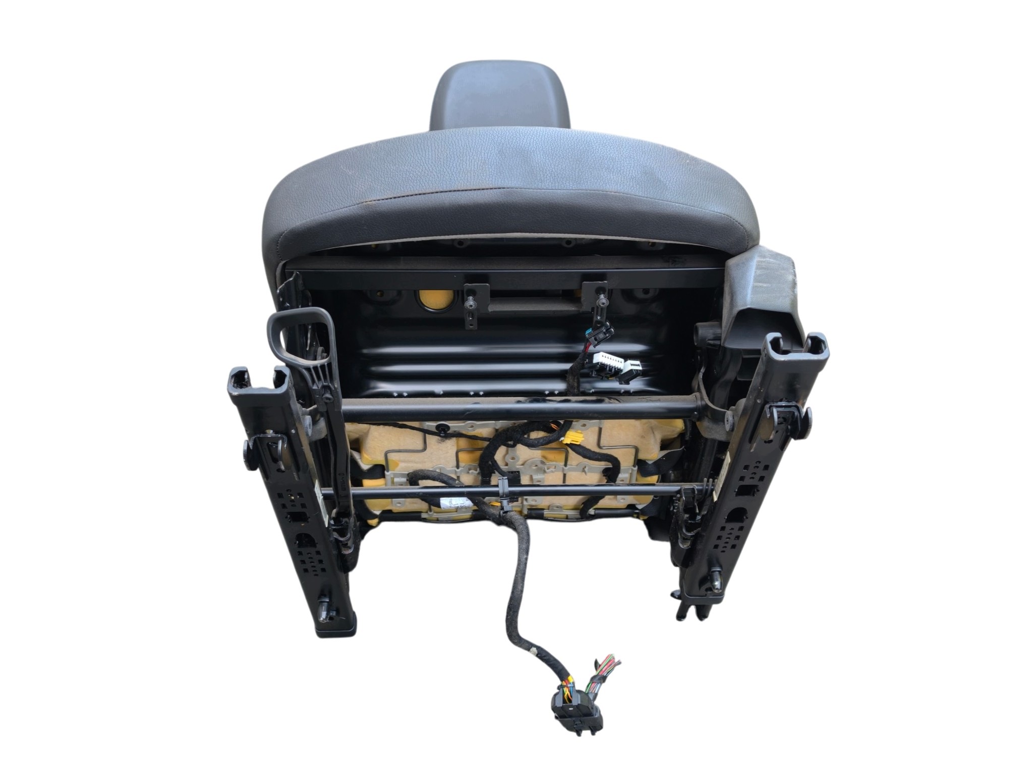 OPEL ASTRA J IV seat left front driver´s semi leather PODGRZEWANY