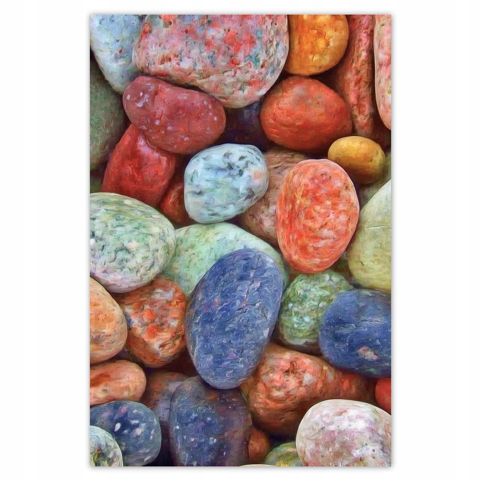 

Plakat 62x93 Kolorowe kamienie