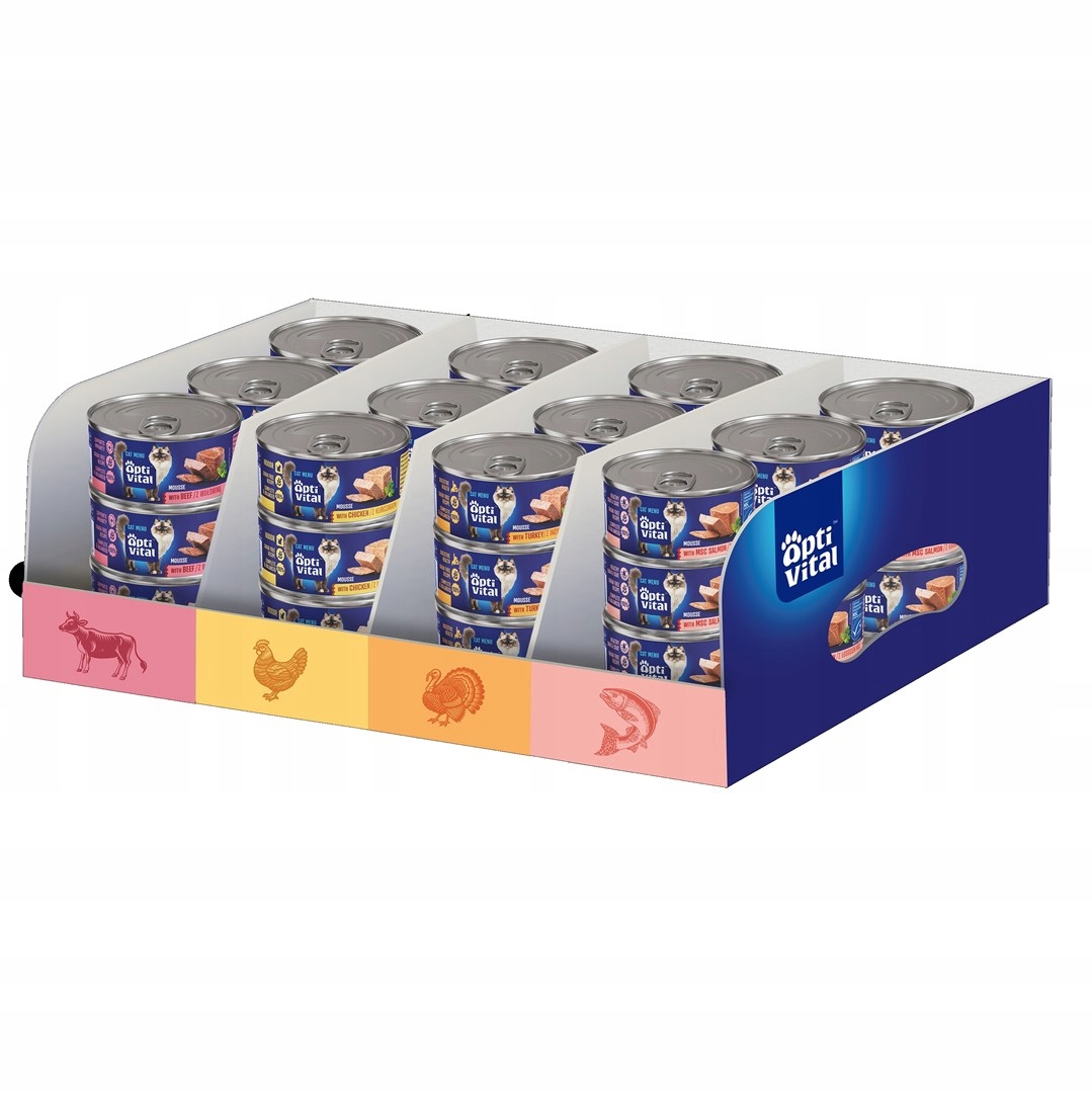 Optivital krmivo mix chutí 3,74 kg