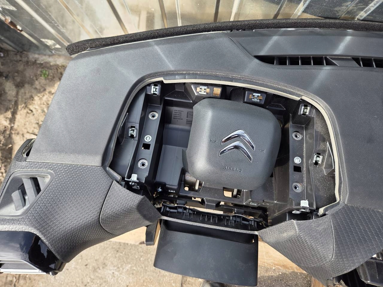 console dashboard instrument panel airbags CITROEN C4 III original DEMONTAZ HEADUP