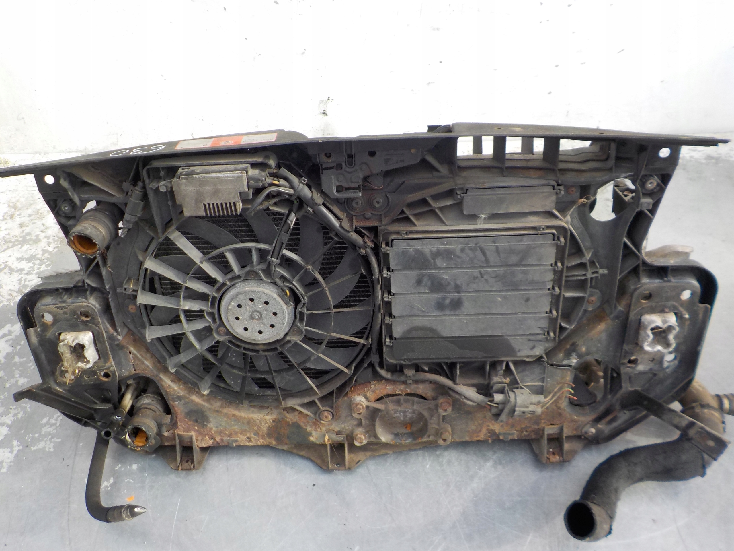 630 AUDI A6 C6 tension belt 2.0 TFSI front sider radiator