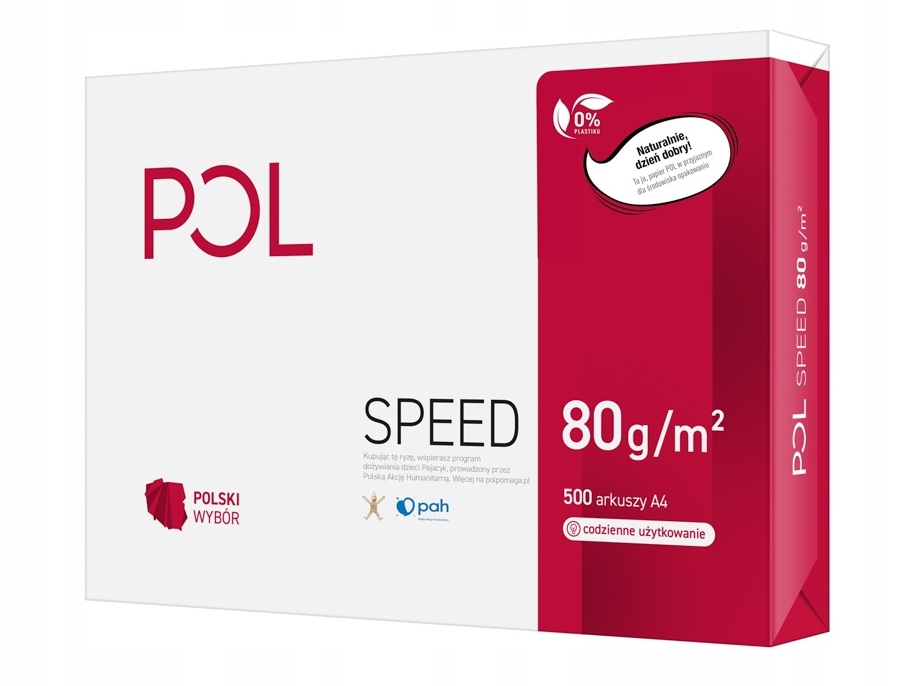 Papier biurowy PolSpeed format A4 karton Kod producenta 5901657851340