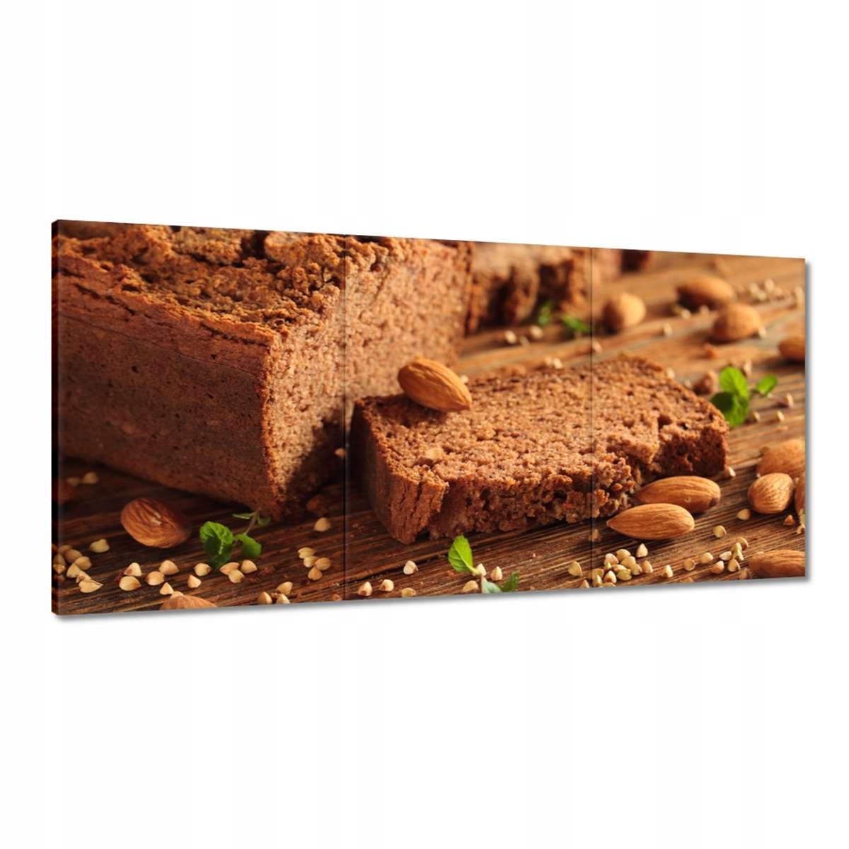 Obrazy 180x90 Orechový koláč Mandle