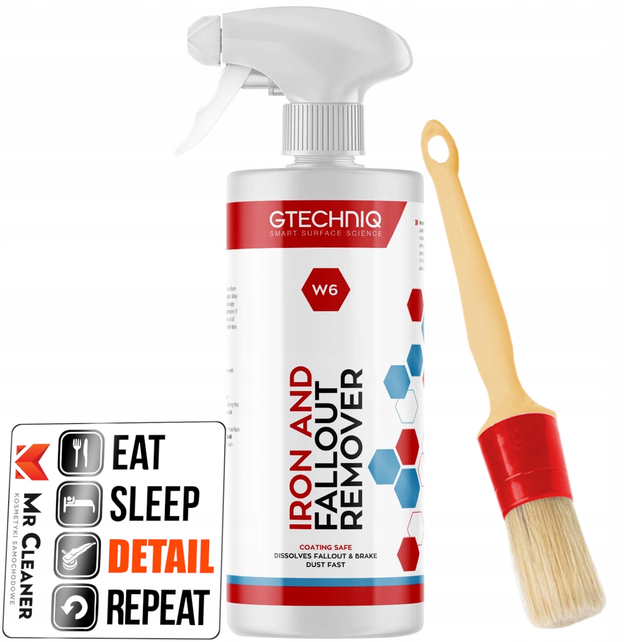 

Gtechniq W6 Iron Fallout Remover Deironizer 500 ml