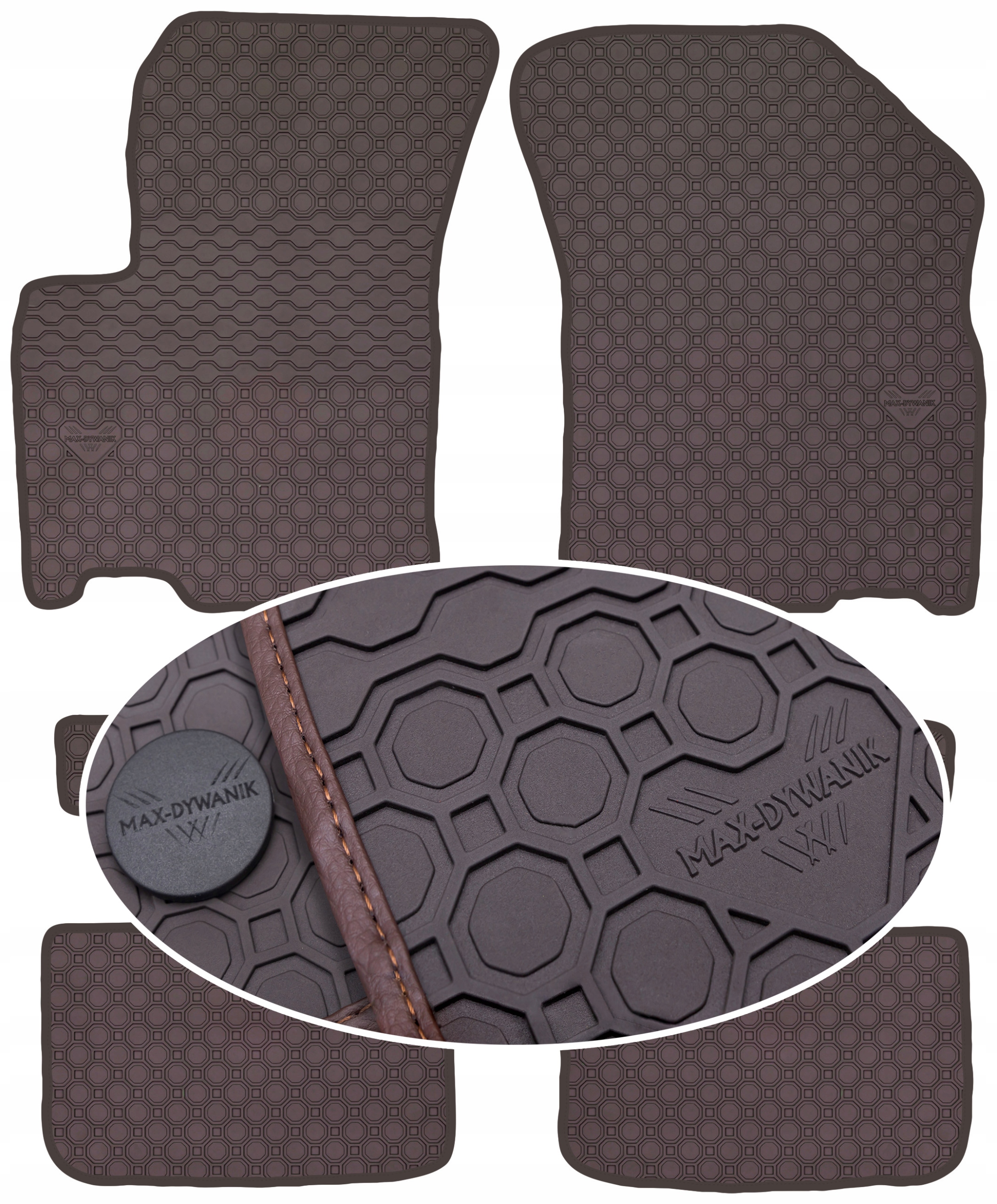 Suzuki SX4 2006-2014 Koberce Hnedé